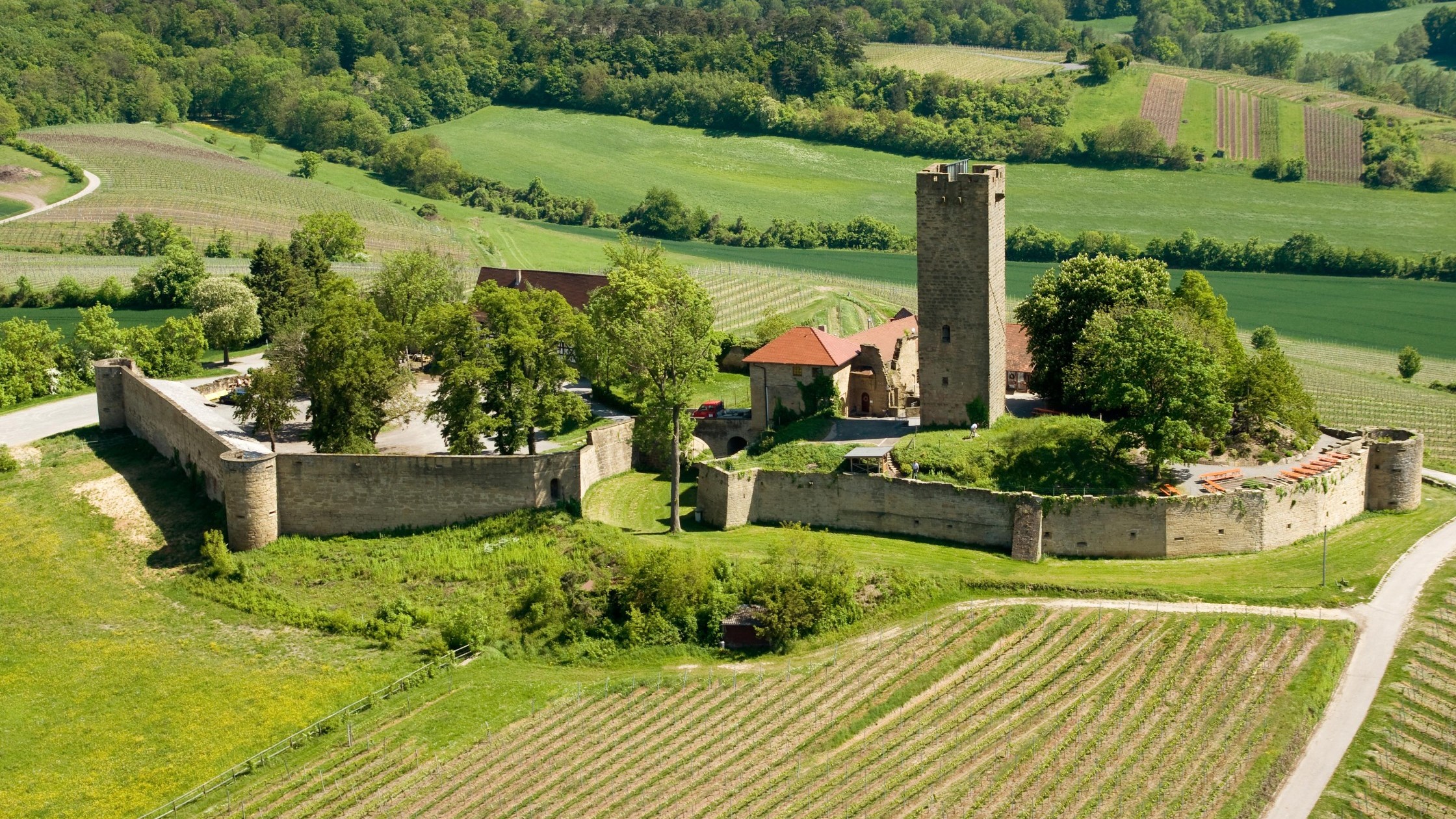 Außenansicht Burg Ravensburg