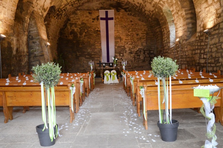 Traukapelle Hochzeit auf der Burg Ravensburg