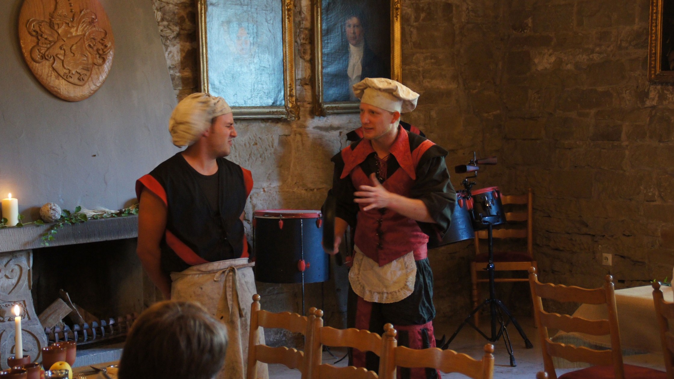 Rittermahl auf der Burg Ravensburg