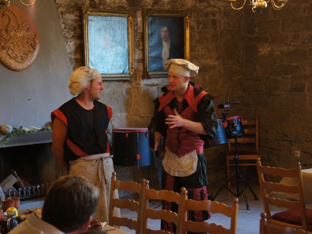 Rittermahl auf der Burg Ravensburg