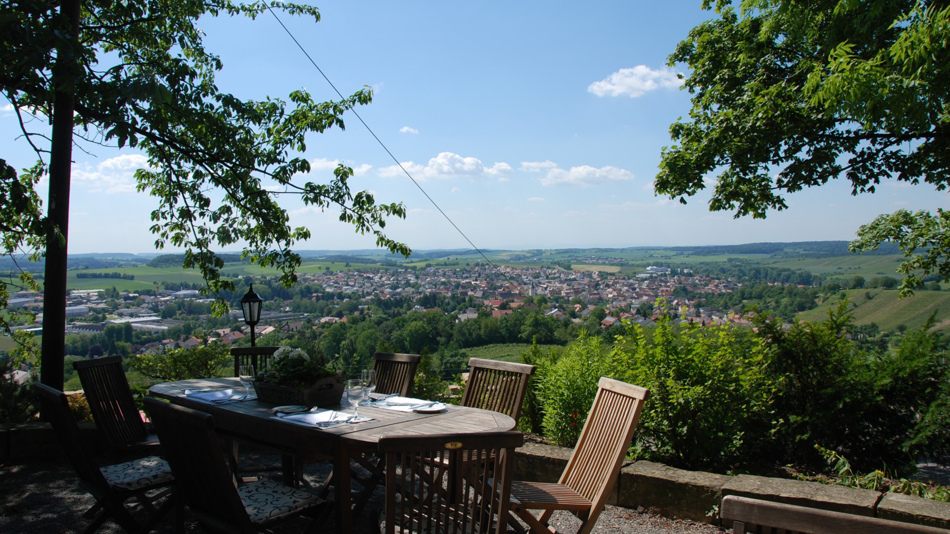 Terrasse mit Ausblick