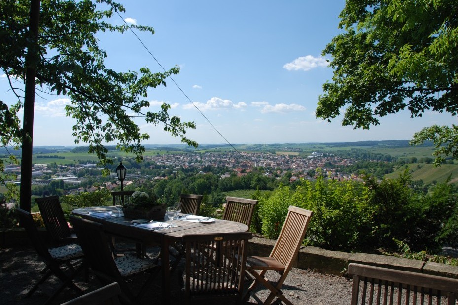 Terrasse mit Ausblick