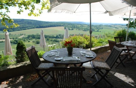 Terrasse Burg Ravensburg