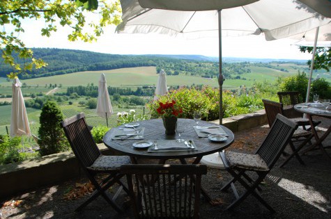 Terrasse Burg Ravensburg