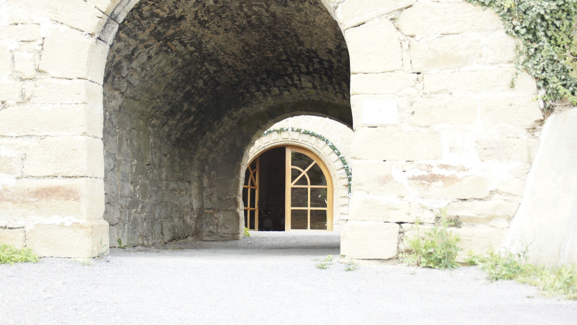 Eingang Burg Ravensburg Traukapelle